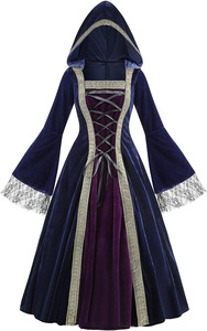 Elegant Princess Gown <b>Plus</b> <b>Size</b> Medieval <b>Renaissance</b> <b>Dress</b> for Women Vintage Role Playing <b>Costume</b> for Christmas - Product Image 2