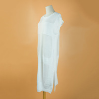 2025 Sexy Effen Gehaakte Mini Jurk Vrouw Doorzichtig Anti Zon Bikini Cover Up Open Kant Bikini Cover Up Zwemjurk Handgemaakt