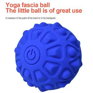 Boule à roulettes intelligente pour le yoga, thérapie par points des tissus profonds, vibromasseur pour le yoga à percussion, balle de massage - Product Image 4