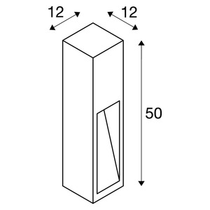 Luces Modernas Rectangulares de Acero Corten para Caminos de Jardín - Product Image 4