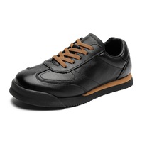 Chaussures de sport décontractées en cuir véritable, style allemand, personnalisables, fabrication OEM/ODM