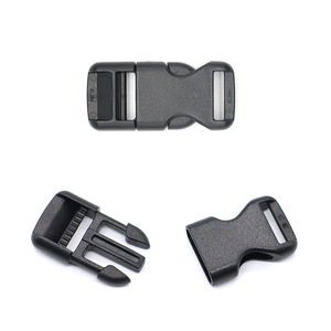 Boucle de sangle en plastique 13 mm, clip simple pour sangle de sac à dos, accessoires pour sacs - Product Image 1