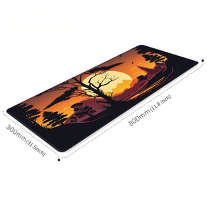 fx Custom XXL Large Rubber Soft Waterproof Gaming Mouse Pad with Sublimation Logo Cute <b>Computer</b> <b>Accessory</b> Keyboard Deskmats - Product Image 6
