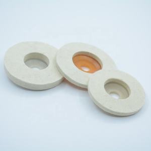 Disque abrasif en feutre <span class=keywords><strong>de</strong></span> <span class=keywords><strong>laine</strong></span> blanche TGS pour le polissage <span class=keywords><strong>de</strong></span> l'acier inoxydable et le ponçage des sols en béton - Product Image 2