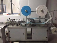 Masque facial entièrement automatique à grande vitesse faisant la machine masque facial civil non tissé jetable 3ply faisant la machine