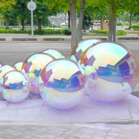 Boules gonflables de miroir de ballon de disco géant de PVC de Offre Spéciale du fabricant de Zhenmei pour des gonflables de publicité de partie