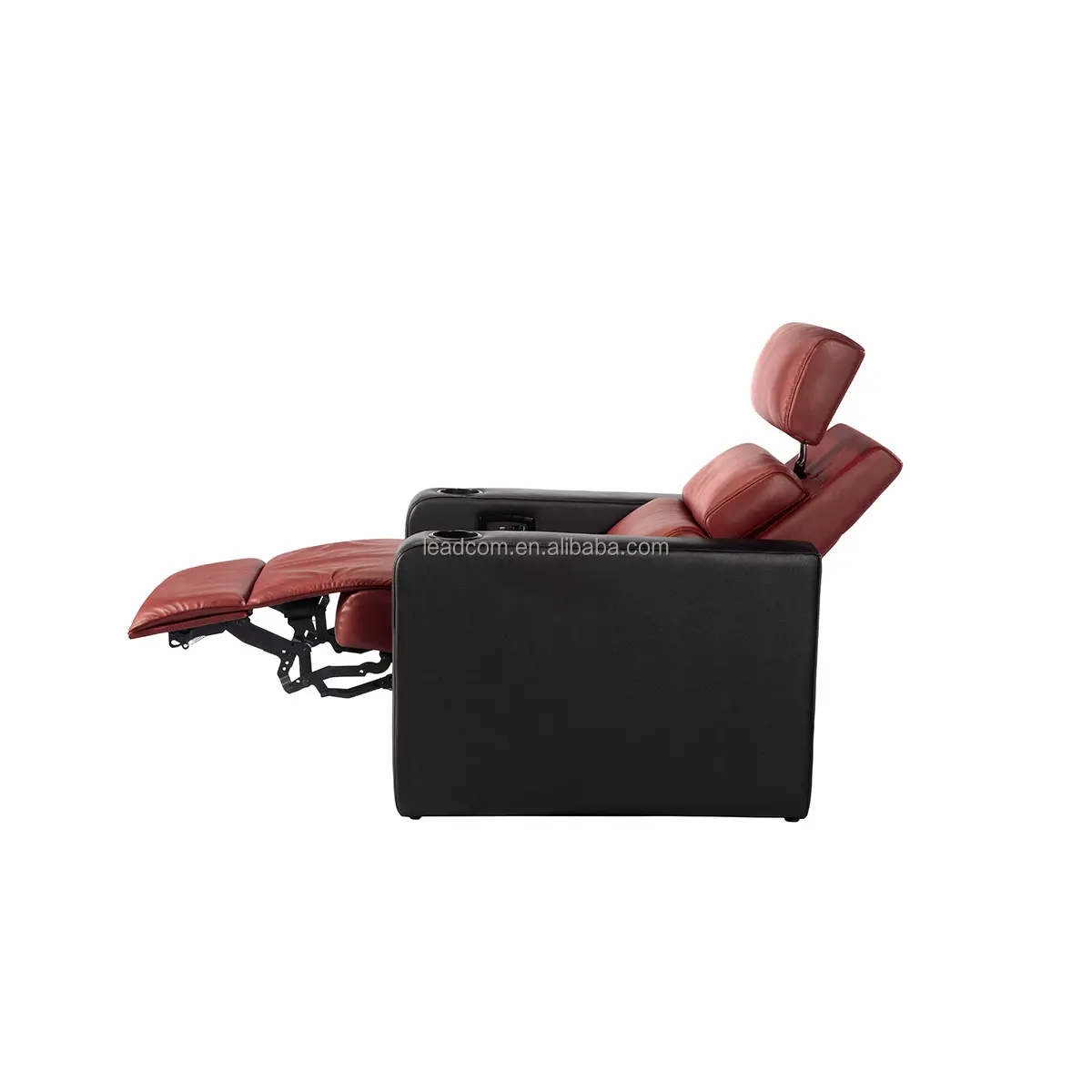 LEADCOM LS-818 kommerzielle Leder Theater Sitze Kino Vip Liege Sofa Kino Halle Stuhl elektrische VIP Kino Stuhl