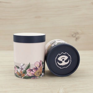 Tube en carton rond biodégradable et recyclable de qualité alimentaire personnalisé pour l'emballage de café, de thé et de poudre de matcha - Product Image 2