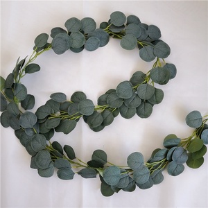 <span class=keywords><strong>Guirnalda</strong></span> decorativa de eucalipto Artificial para boda, hojas de 1,8 <span class=keywords><strong>metros</strong></span>, QSLH-E635 - Product Image 4