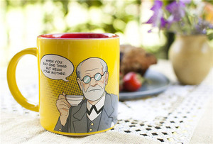 Taza de café deshacer años de represión mientras bebe tu café-viene en un divertido caja de regalo - Product Image 2