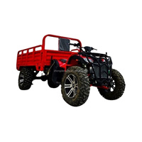 Quad 4x4 automatique 300CC de haute qualité, robuste, pour jardin et ferme, avec remorque, garantie 1 an, barre de remorquage de 3 m