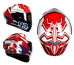 Casco de Motocicleta Modular Integral Leiden con Doble Visor, Homologación DOT, Modelo TN-0700H - Product Image 6