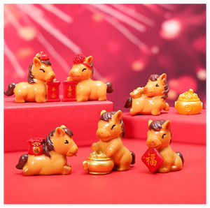 12 <span class=keywords><strong>ราศี</strong></span>จีนหลากสีสัน กระต่าย ตัวตลก ม้า คนรักช้าง งู มังกร ลิง หนู <span class=keywords><strong>วัว</strong></span> เสือ แกะ สุนัข หมู ไก่ ทำจากเรซิ่น - Product Image 3