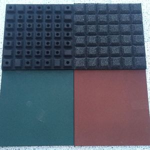 Tappetino in Gomma EPDM Ecologico per Parchi Giochi e Palestre, Piastrelle per Pavimenti Crossfit Antiurto e Atossiche - Product Image 3