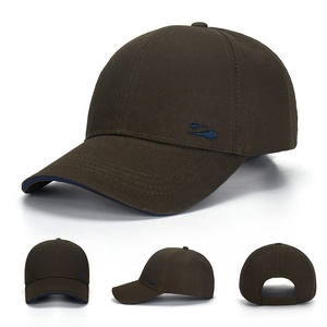 Casquette de golf ajustable Casquette de baseball à bord sandwich incurvé et personnalisable avec broderie à motif de lettres Logo en tissu commun - Product Image 1