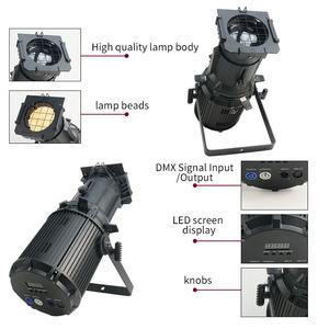 Luces de Escenario para Eventos, RGBW DMX, Foco LED de Perfil, 200W, Luz de Perfil LED Elipsoidal - Product Image 2