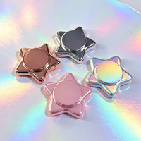 Flacon coulissant Pentagon personnalisé et recyclable sans air pour gloss, rouge à lèvres, baume à lèvres et blush, avec logo couleur personnalisé