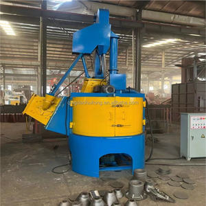 Q35 Serie Rotierende Drehtisch-Strahlreinigungsmaschine für Aluminiumlegierungsfelgen-Oberflächen mit PLC-Motor zum Polieren - Product Image 5