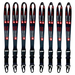 Wholesale US NBA Basketball Club Carabiner Hook Keychain Thermal Gradient Long Lanyard Metal Mobile Work Pass Water Resistant - Product Image 2