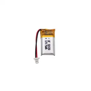 High quality 501220 3.7V 80mAh rechargeable lithium ion polymer battery pack with pcb