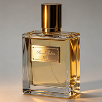 Étiquettes métalliques en aluminium gravées sur mesure, adaptées aux bouteilles, aux emballages de parfums, aux boîtes et à l'identification de la marque.