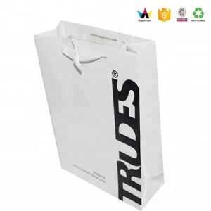 Sacs en papier kraft blanc de luxe de haute qualité avec fermeture magnétique, impression offset numérique, tailles sur mesure - Fabricant de Dongguan - Product Image 5