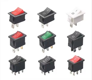 Bán số lượng lớn Nhà sản xuất ghế màu đen nút màu đen chống cháy <span class=keywords><strong>6</strong></span> pin T105 Micro <span class=keywords><strong>Rocker</strong></span> chuyển đổi điểm đồng <span class=keywords><strong>Rocker</strong></span> Thiết bị chuyển mạch - Product Image 1