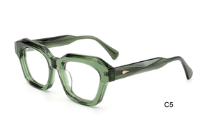 RH5015 Monturas de Gafas Ópticas Cuadradas de Acetato de Lujo al por Mayor, Monturas de Gafas de Acetato de Alta Calidad para Hombre y Mujer - Product Image 6