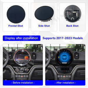 ZWNAV 11,8 pouces CarPlay sans fil pour <span class=keywords><strong>MINI</strong></span> <span class=keywords><strong>Countryman</strong></span> F60 2017-2023 Autoradio <span class=keywords><strong>GPS</strong></span> Navigation Lecteur multimédia vidéo Écran de voiture - Product Image 5