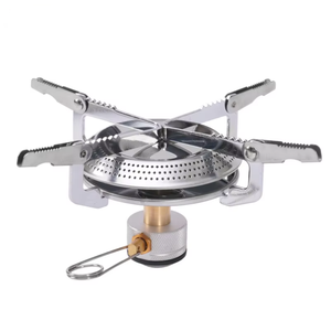 Quemador de Gas de Disco Integrado Plegable de Alta Potencia, Estufa Portátil para Acampar, para Senderismo, Excursionismo, Picnic y Cocina al Aire Libre - Product Image 1