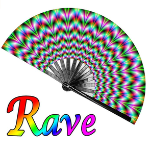 <b>Large</b> Folding Bamboo Handheld Chinese Kung Fu Tai Chi Decoration <b>Fan</b> Custom 33cm Painted Eco-Friendly Handmade - Product Image 2