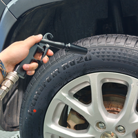 Pistolet à air comprimé en aluminium + HDPE réglable à volume élevé haute efficacité 6-9 bar pression Venturi buse pneumatique laveuse de voiture à air