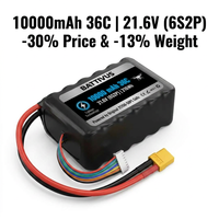 Paket Baterai Battivus OEM Tabless 21700 50PL 25C High C Rate 5S2P Akku Pack 4S 7S 6S 18V 8000Mah 10000Mah Li Ion 21700 Lithium