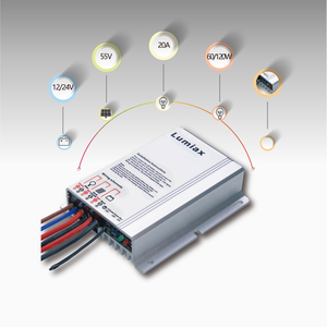 सौर चार्ज नियंत्रक 12 वी 24 वी 20a pwm स्ट्रीट लाइट वेदरप्रूफ और वाटरप्रूफ - Product Image 5