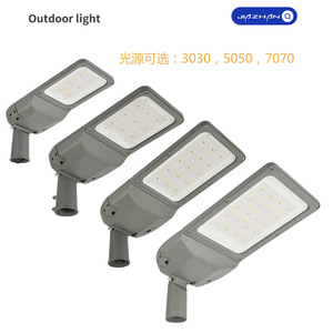 ไฟถนน LED 96 LED ตัวเรือนอะลูมิเนียมอัลลอยด์ ประเภทที่ 3 ระบบกระจายแสง อายุการใช้งาน 50000 ชั่วโมง ได้รับการรับรองมาตรฐาน CE ใช้ไฟ AC - Product Image 4