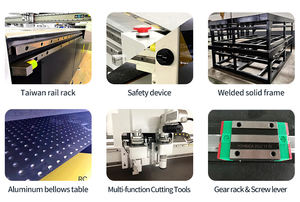 Slimme Kartonnen Stans Snijmachine Met Delta Motor <span class=keywords><strong>Schneider</strong></span> Plc Hoge Nauwkeurigheid Verpakking Papiersnijder & Kartonnen Doos Monster Maker - Product Image 2