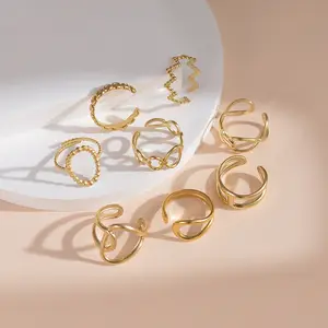 Женское кольцо из титановой стали