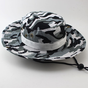 Bonnie Chapeau de <span class=keywords><strong>soleil</strong></span> camouflage multicolore pour homme pour la pêche sportive, la randonnée et l'escalade. Réglable Pliable Décontracté Barbecue Course - Product Image 5