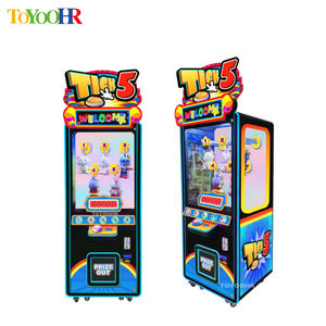 Juegos que funcionan con monedas Lucky <span class=keywords><strong>5</strong></span> <span class=keywords><strong>Give</strong></span> <span class=keywords><strong>Me</strong></span> <span class=keywords><strong>5</strong></span> Challenge Prize Machine Cut Ur Prize Game Peluche de juguete Arcade Claw Crane Machine - Product Image 2