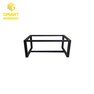 Fixation moins chère sphérique incurvée 5cm en alliage de zinc or brossé pieds de meubles de salon avec une charge élevée - Product Image 2
