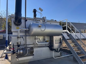 DAF 기술 포화 용기 처리 폐수 TSS TDS 제거 DAF 시스템 용존 공기 부상 장치 - Product Image 4