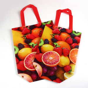 Bolsa de frutas reutilizable laminada a prueba de lluvia, bolsa de embalaje para verdulería - Product Image 4