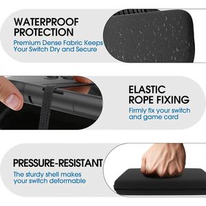 <b>Black</b> Protective Hard Shell Carrying Case for Nintendo Switch 2 Portable Travel EVA Bag Switch <b>Console</b> - Product Image 3