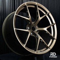 Özel Tasarım Oyuklu 17 18 19 20 21 22 İnç Alaşım 5x120 5x114.3 5x112 5x120.65 5x115 Jantlar BMW G82 M3 M4 FI-R EVO için Dövme Jantlar