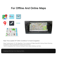 Autoradio multimédia vidéo GPS Android 11 8'' pour BMW Série 3 E90 E91 E92 E93 2005 - 2013