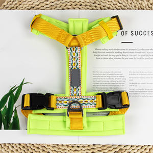 Step in Chaleco De Nylon Acolchado Pechera De Perro Entrenamiento Táctico Grande Arnés De Perro De Alta Resistencia En Forma De Y Arnés Para Mascotas A Granel - Product Image 2