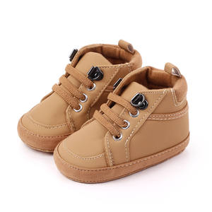 Zapatos de Bebé de Piel Sintética de Moda, Zapatillas de Otoño para Niños Pequeños, Zapatos Unisex al por Mayor - Product Image 1