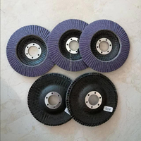 Disques à lamelles en céramique ISO 9001 violet P40 60 80 100 120 150 pour le débavurage et le mélange de soudures, stock important en liquidation