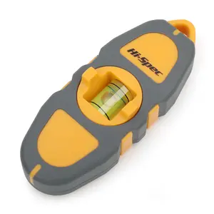 1 ud. Detector de vigas magnético de alta precisión DT40120Y con nivel de burbuja y imán potente N52 para clavos, tornillos y sujetadores en paredes. OEM/ODM - Product Image 1
