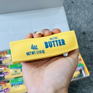 ของเล่นบีบเนยแท่งขนาดเล็ก 4 ออนซ์ 11*3.5 ซม. ของเล่นคลายเครียด TPR แป้งเนยบีบคืนรูปช้า พร้อมที่วางโชว์ - Product Image 4